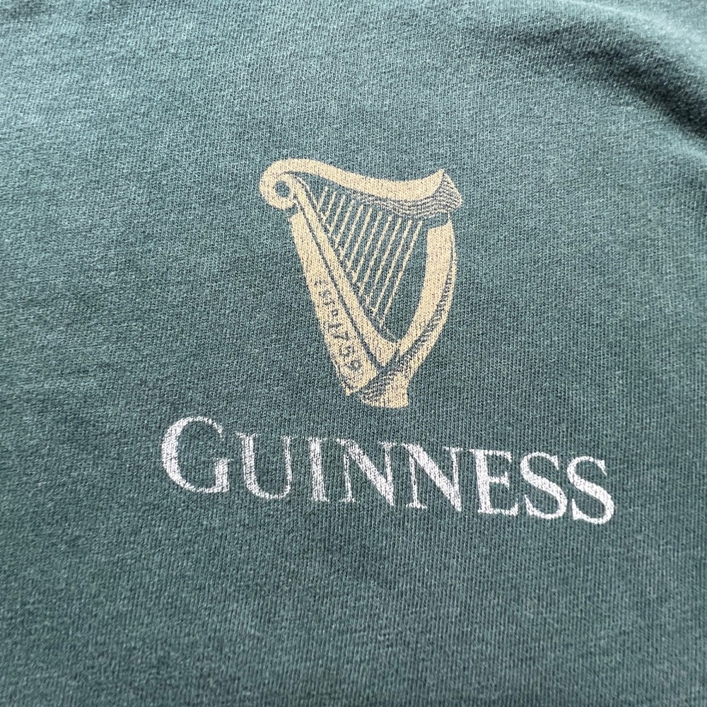 Abercrombie & Fitch Guinness Toucan Graphic T-Shirt Green Relaxed XL - Picture 2 of 10